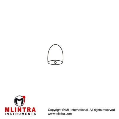 Nabatoff Vein Probe Olive Shaped Stainless Steel, Tip Diameter 12 mm Ø